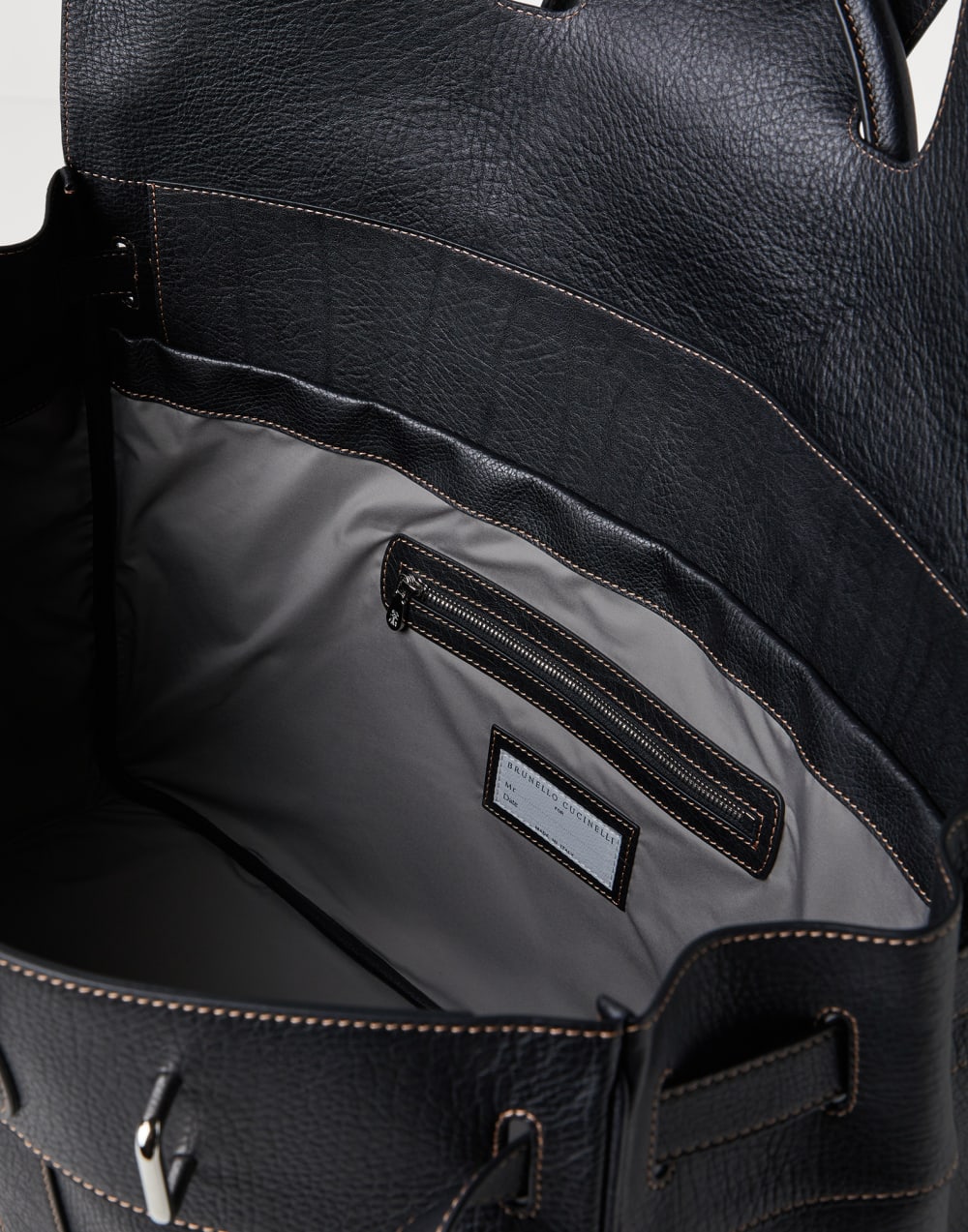 Country bag Black Man - Brunello Cucinelli