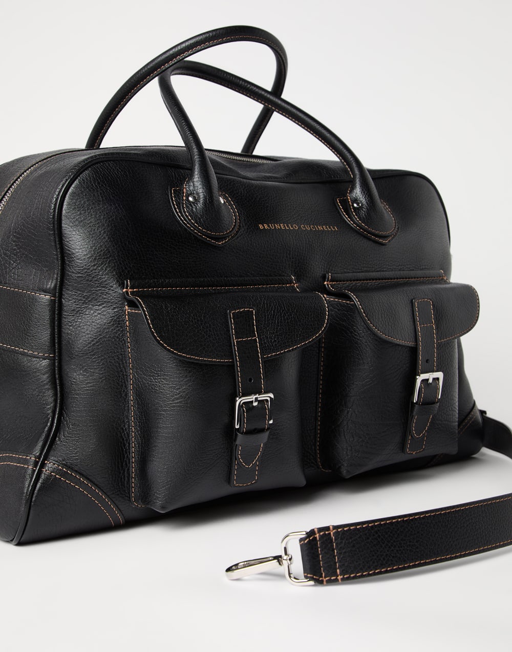 Weekender bag Black Man - Brunello Cucinelli