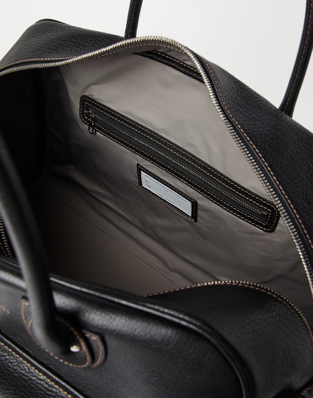 Weekender bag Black Man - Brunello Cucinelli