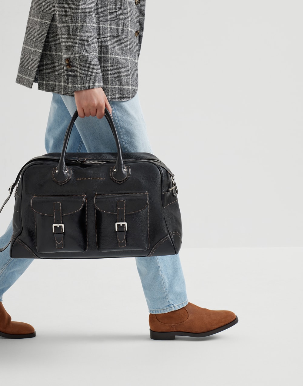 Weekender bag Black Man - Brunello Cucinelli