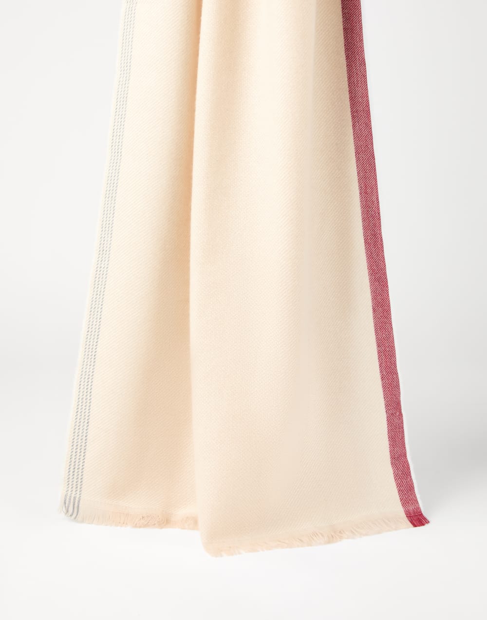 Cashmere scarf Buff Man - Brunello Cucinelli