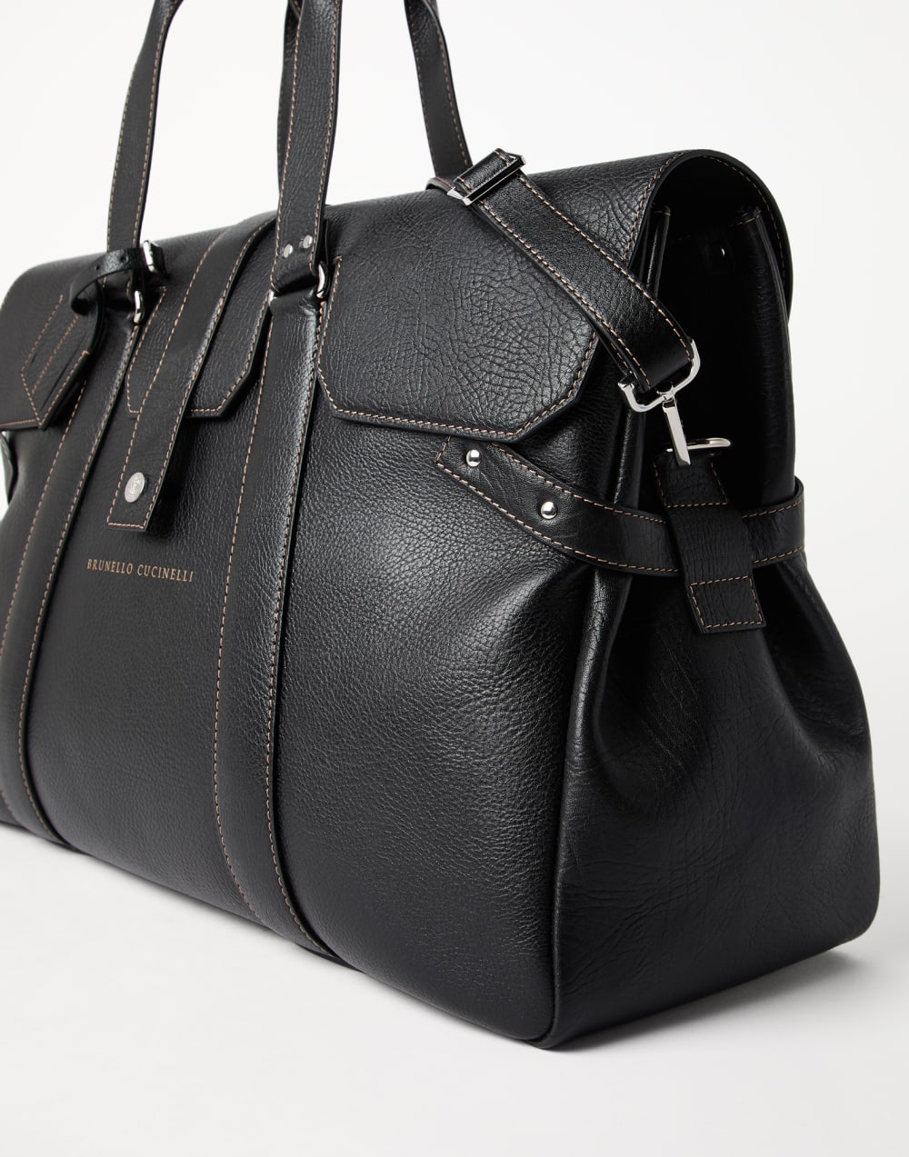 Weekender Country bag Black Man - Brunello Cucinelli