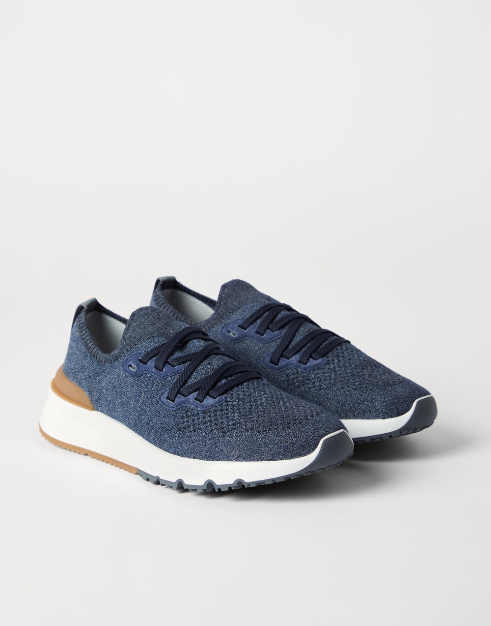 Knit runners Blue Man - Brunello Cucinelli
