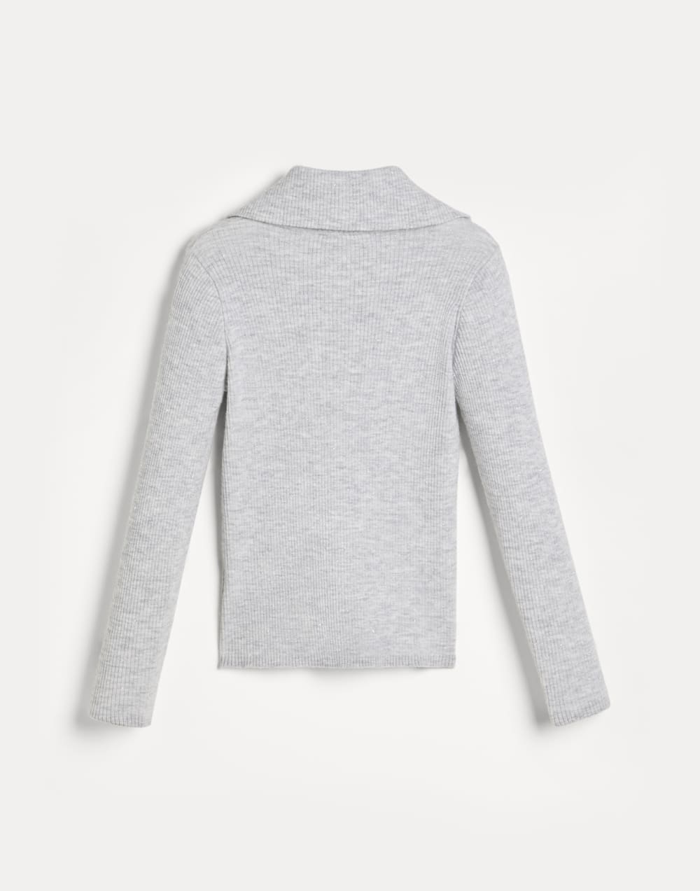 Lightweight knit Polo Grey Girls - Brunello Cucinelli
