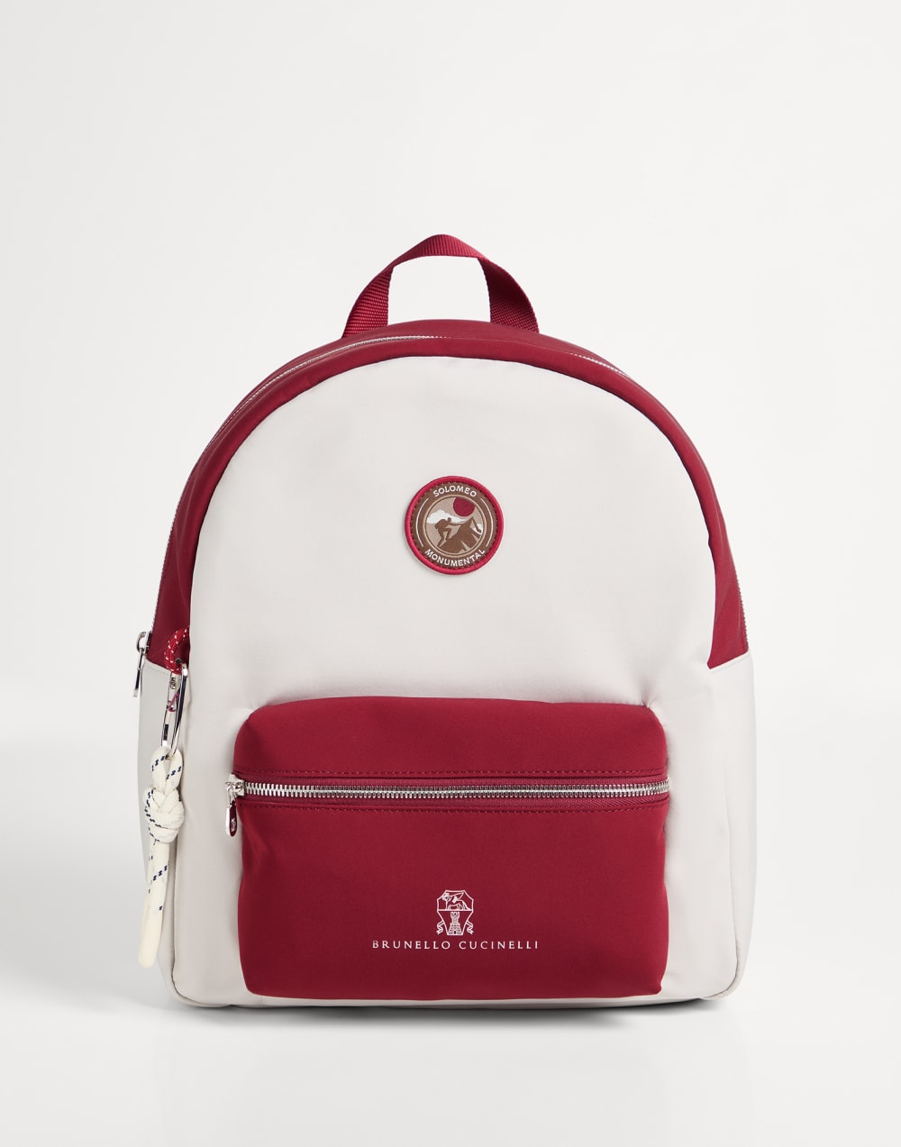 尼龙双肩包 红色 男童 - Brunello Cucinelli