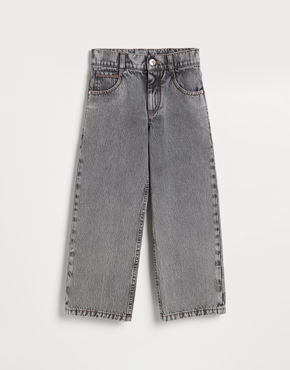 Straight trousers Grey Denim Girls - Brunello Cucinelli