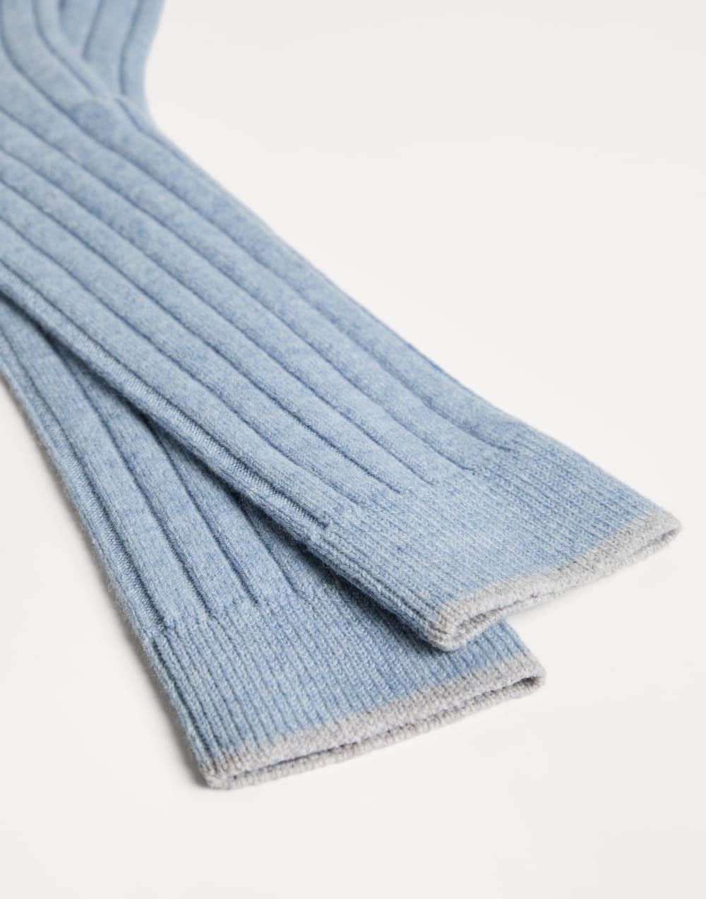 Knit socks Sky Blue Boys - Brunello Cucinelli