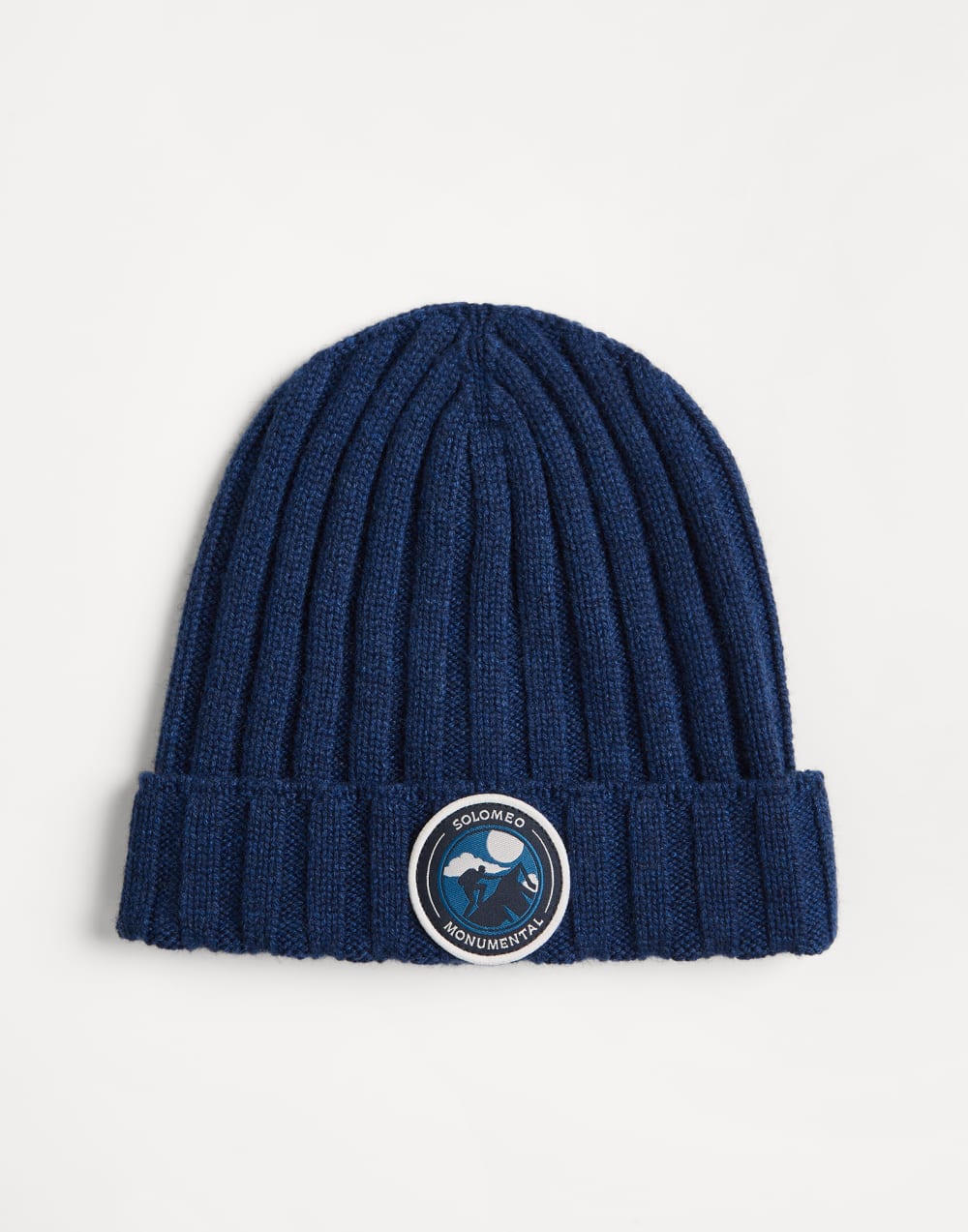 Rib knit beanie Blue Boys - Brunello Cucinelli