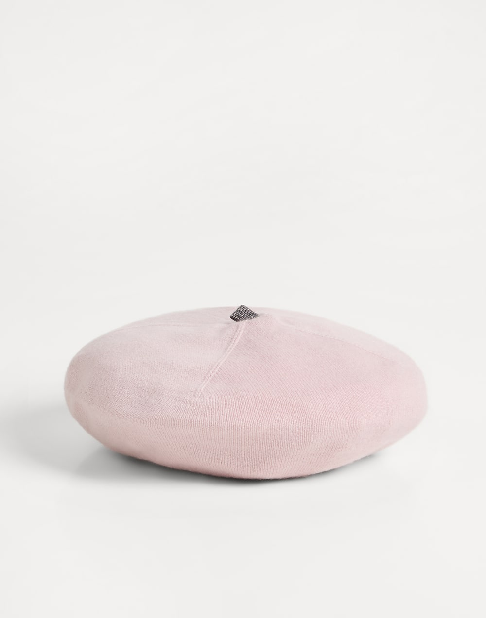 针织贝雷帽 粉红色 女童 - Brunello Cucinelli
