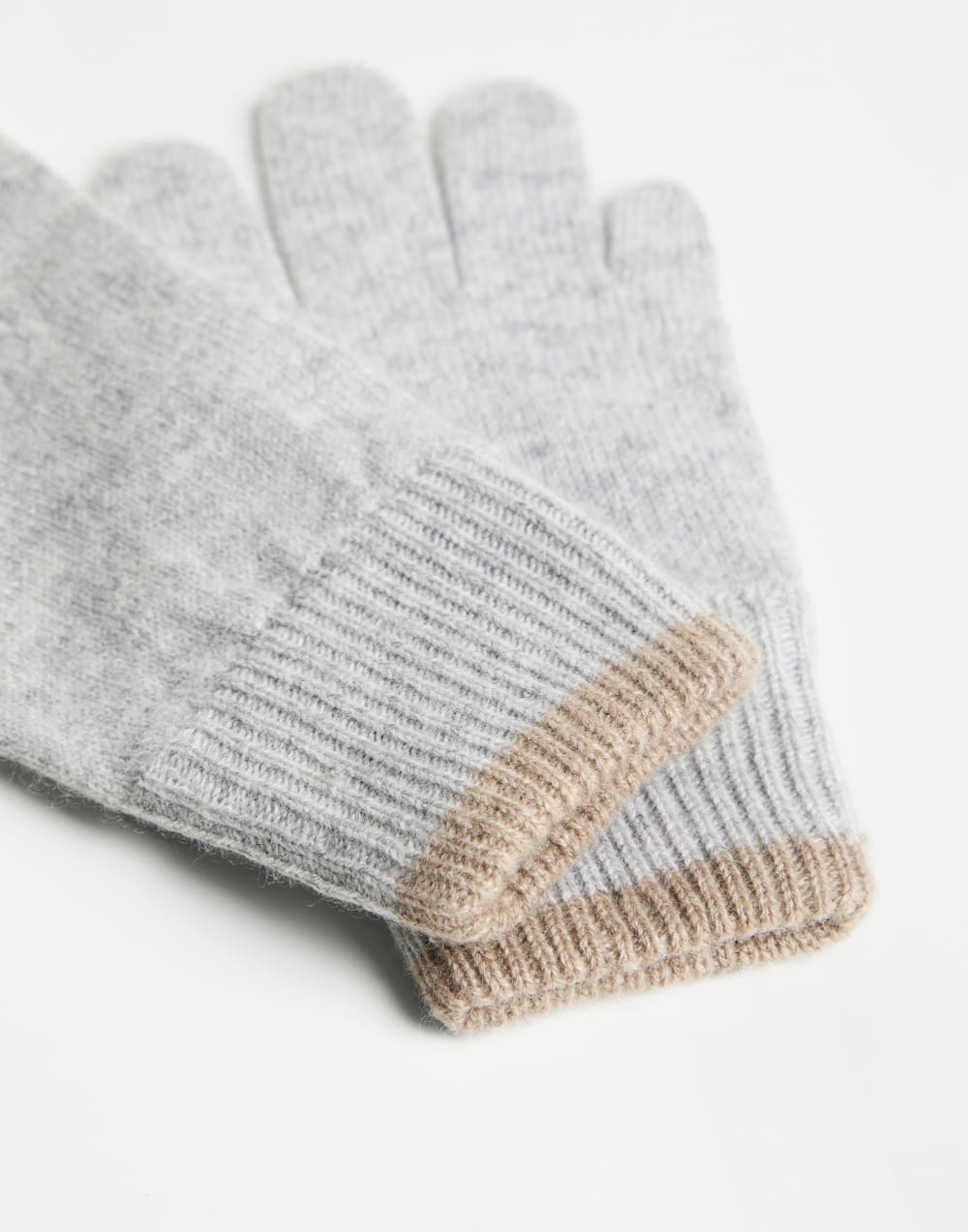 Guantes de cachemir Gris Niño - Brunello Cucinelli