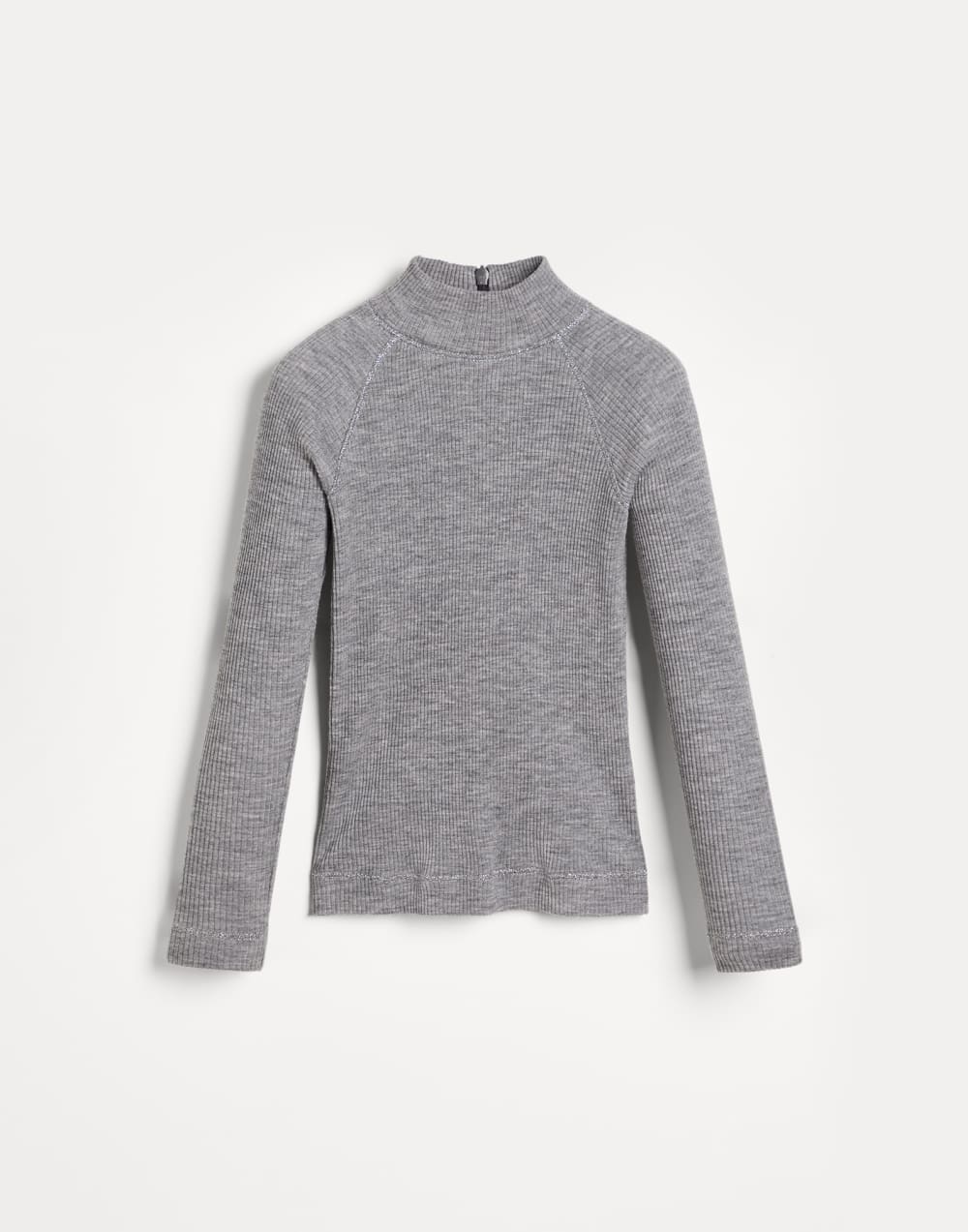 Top with sparkling seams Medium Grey Girls - Brunello Cucinelli