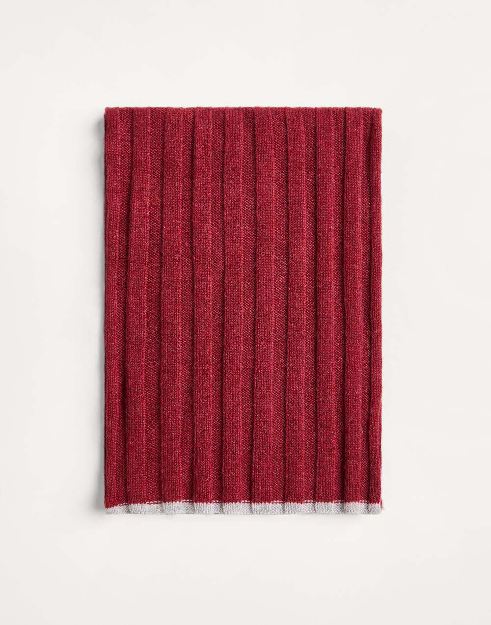 Cashmere knit scarf Red Boys - Brunello Cucinelli