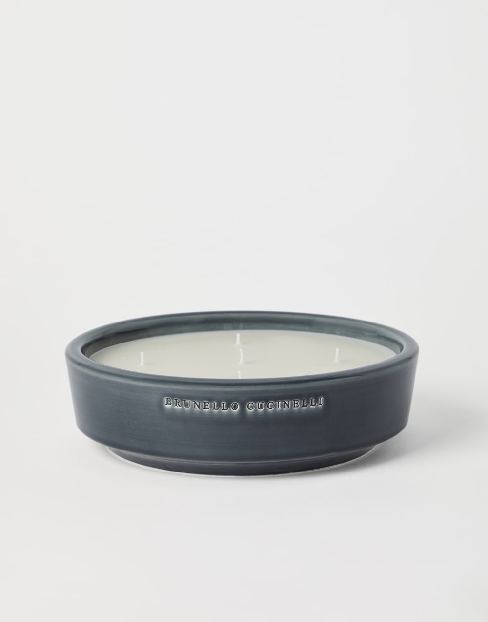超大蜡烛 深灰 生活风格 - Brunello Cucinelli