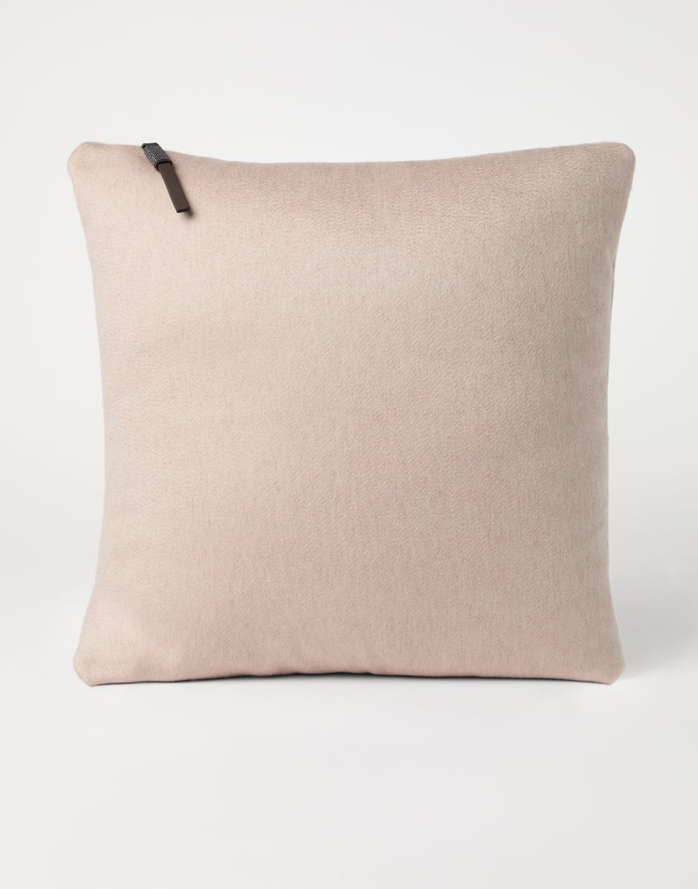 大号羊绒呢靠枕 米黄 生活风格 - Brunello Cucinelli