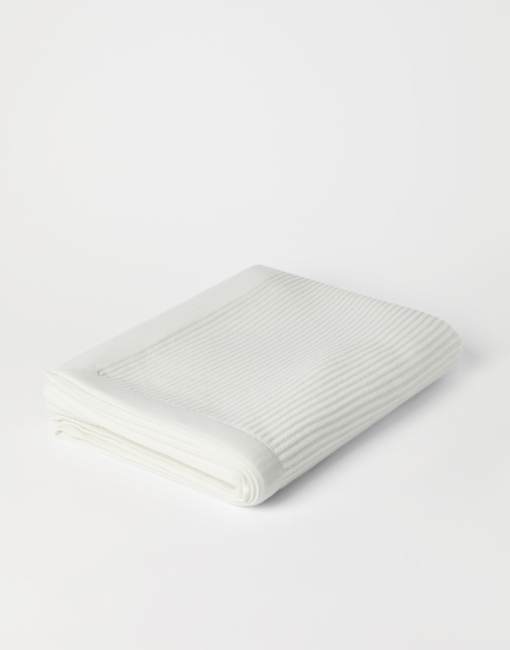 Одеяло из кашемира Белый Стиль жизни - Brunello Cucinelli