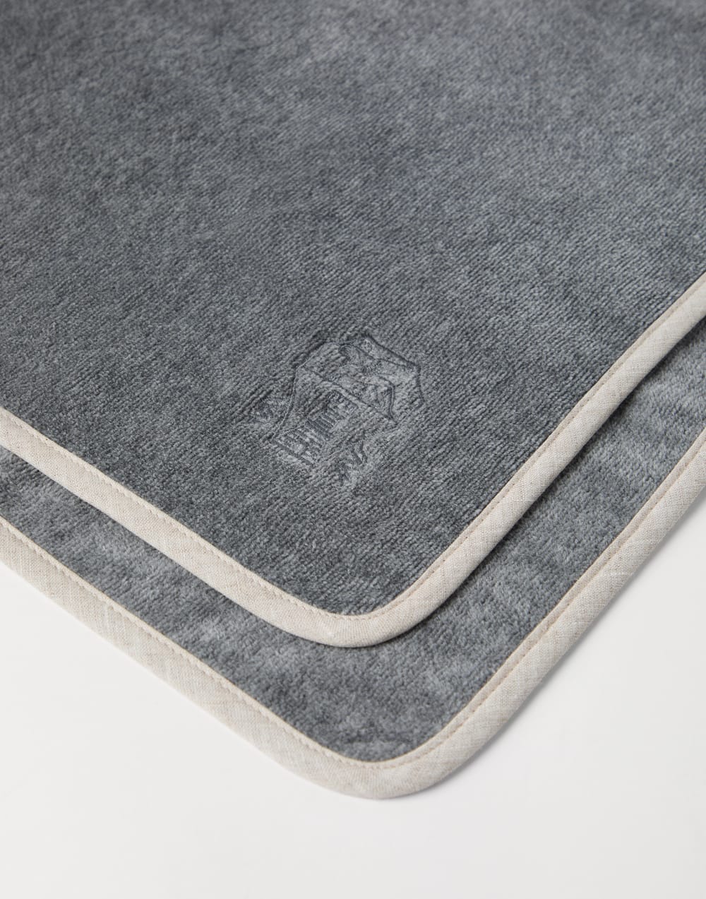 毛圈布毛巾 中灰 生活风格 - Brunello Cucinelli