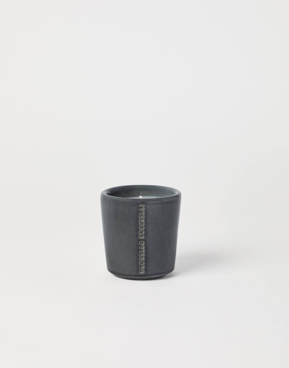 纹片釉罐蜡烛 深灰 生活风格 - Brunello Cucinelli