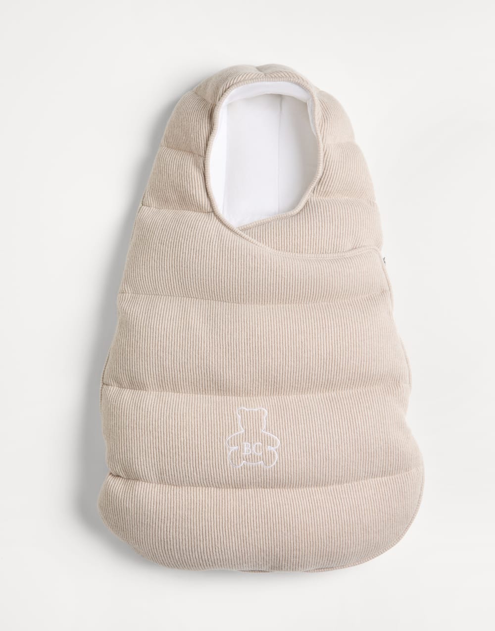 Knit sleeping bag Oat Baby - Brunello Cucinelli