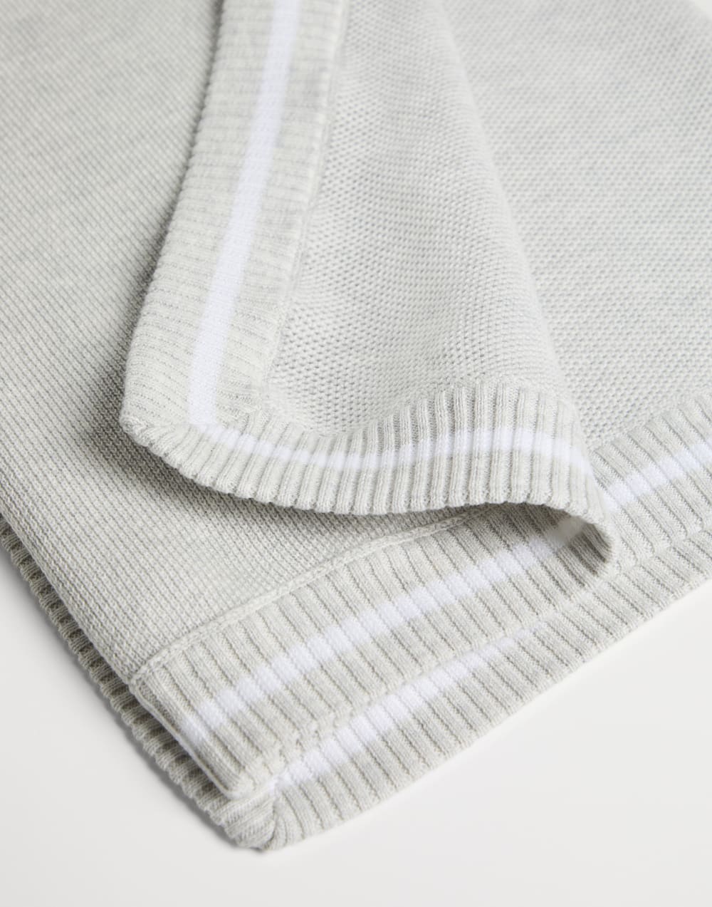 伯尼小熊幼童刺绣盖毯 浅灰 幼童 - Brunello Cucinelli