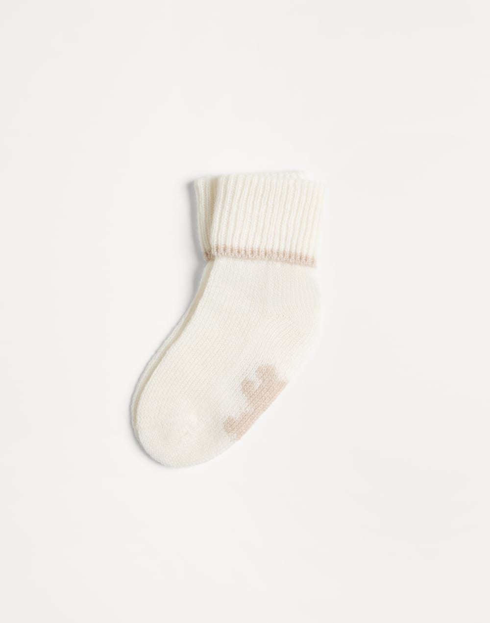 Bernie Baby socks Beige Baby - Brunello Cucinelli