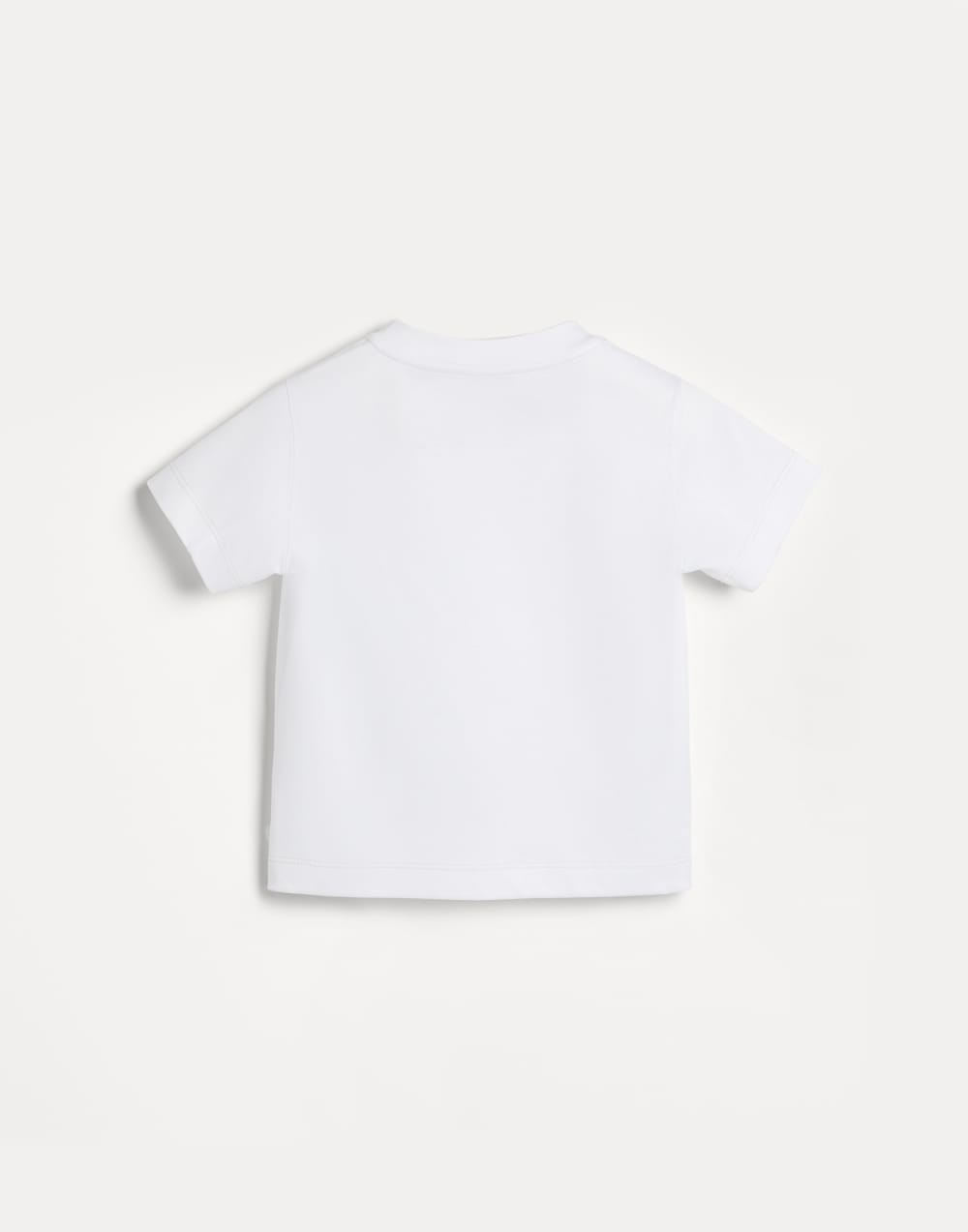 Jersey Baby Bernie T-shirt White Baby - Brunello Cucinelli