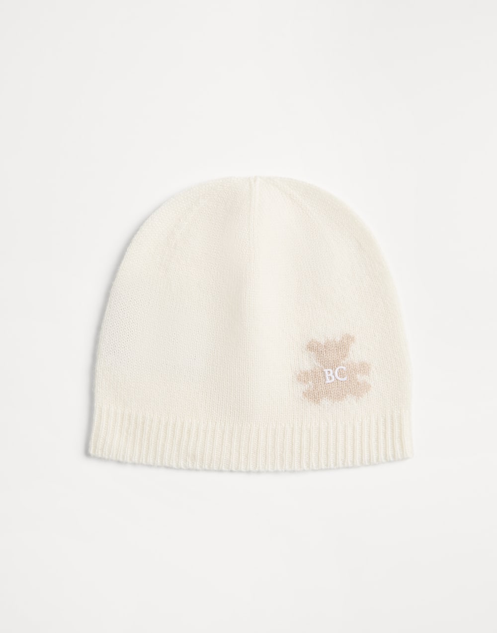 Gorro papalina Baby Bernie de punto Panamá Bebé - Brunello Cucinelli