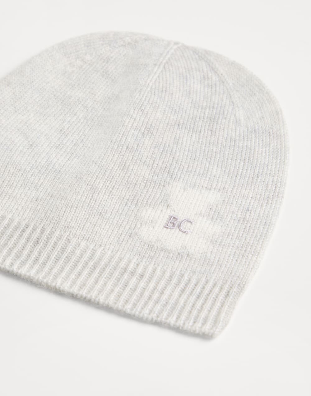 Baby Bernie knit beanie Light Grey Baby - Brunello Cucinelli