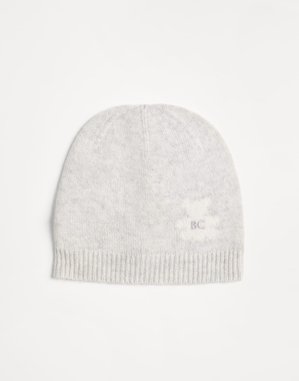 Baby Bernie knit beanie Light Grey Baby - Brunello Cucinelli
