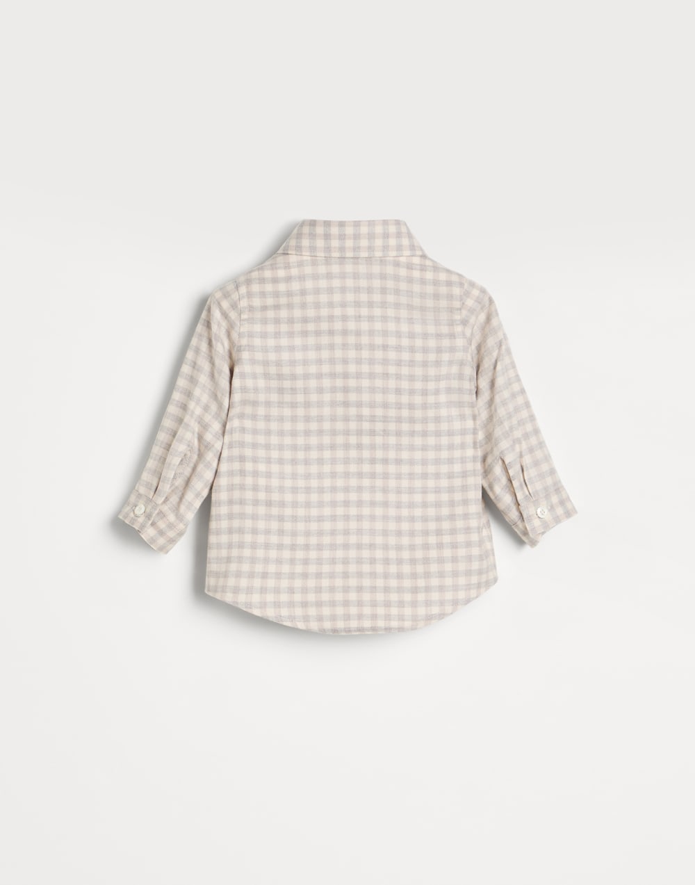 伯尼小熊幼童法兰绒衬衫 米黄 幼童 - Brunello Cucinelli