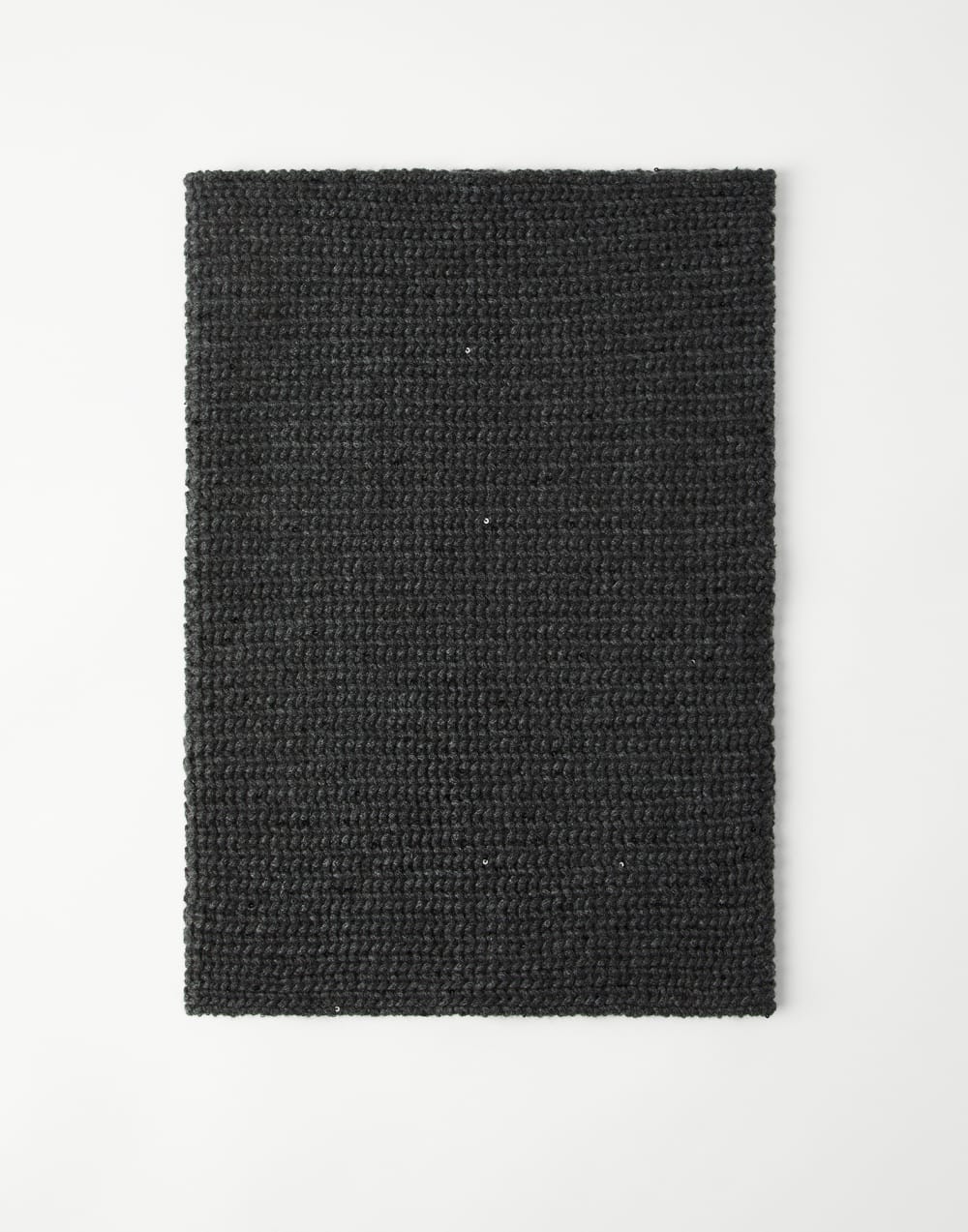 Dazzling neck warmer Dark Grey Woman - Brunello Cucinelli