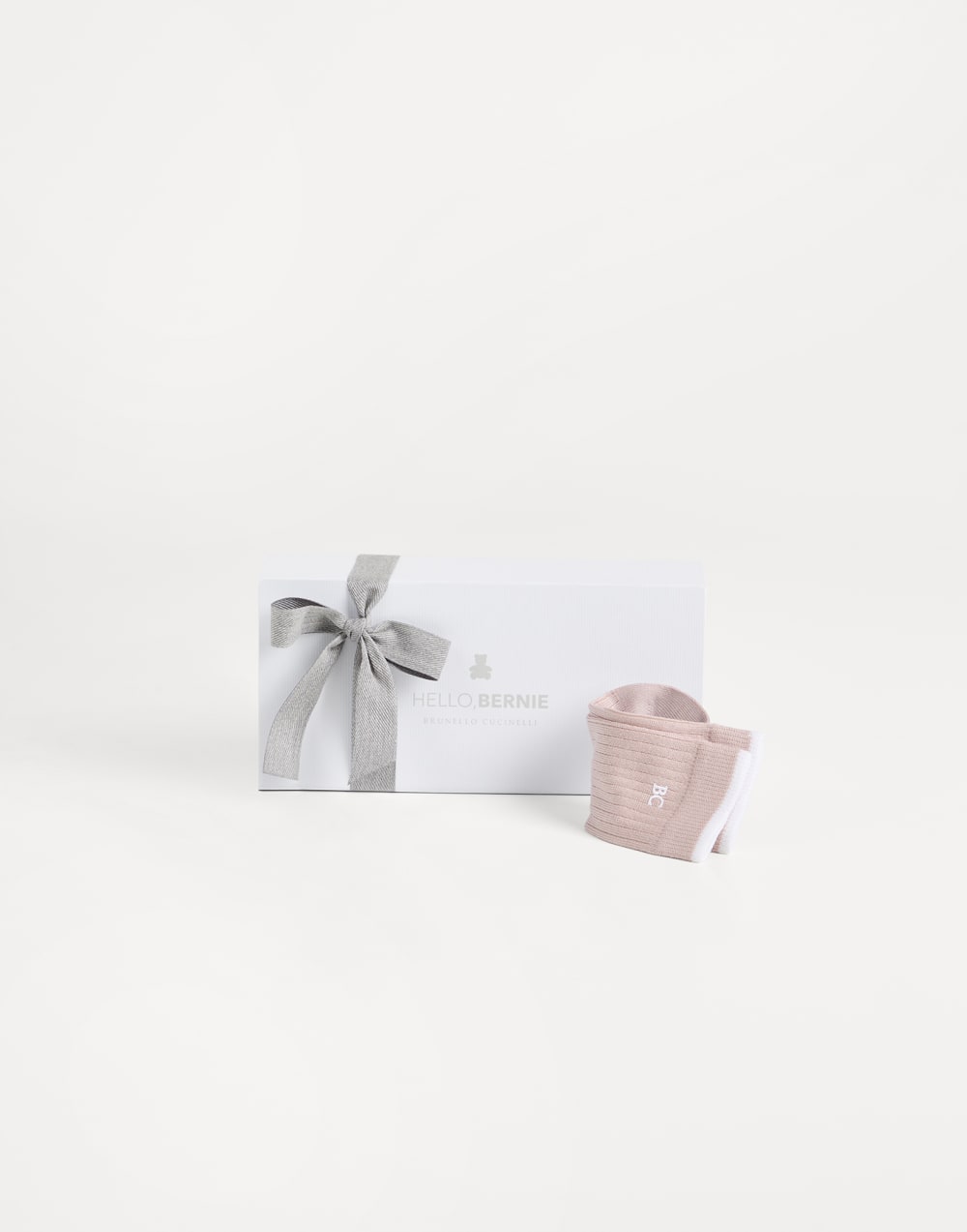 Baby Bernie socks Pink Baby - Brunello Cucinelli