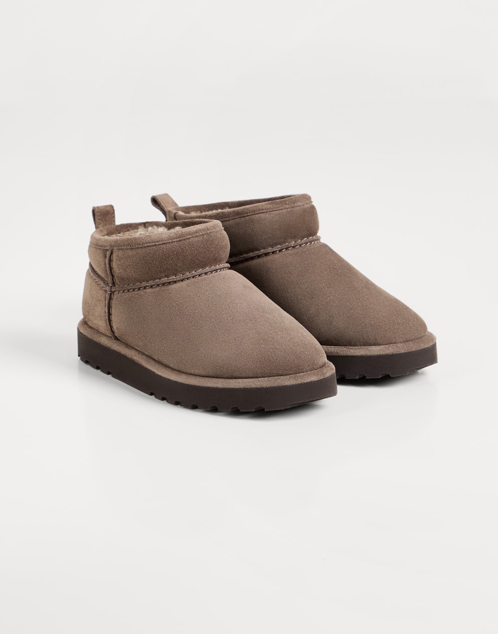 Boots with shearling lining Brown Girls - Brunello Cucinelli