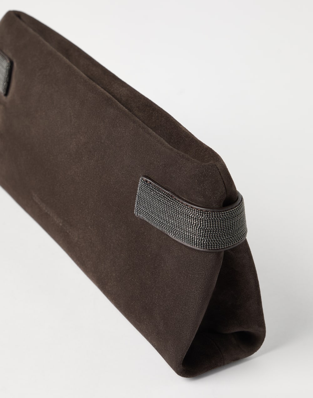 Essence 手拿包 松果布朗色 女款 - Brunello Cucinelli