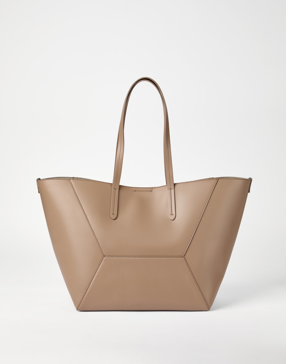 BC Duo 小牛皮购物包 榛子色 女款 - Brunello Cucinelli