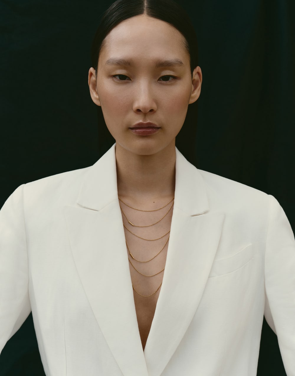 Gold with Diamond necklace Gold Woman - Brunello Cucinelli