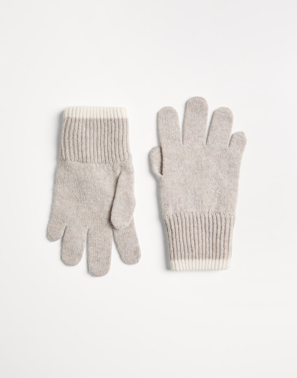 羊绒手套 巴拿马色 男童 - Brunello Cucinelli