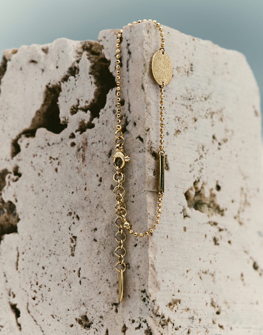 18K Gold bracelet with Diamond Gold Woman - Brunello Cucinelli