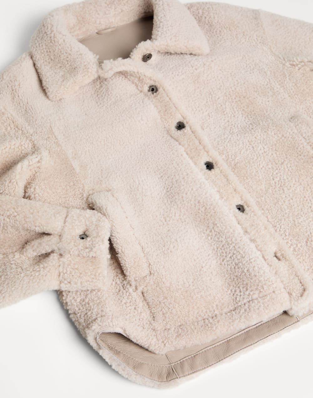 Shearling jacket Sand Girls - Brunello Cucinelli