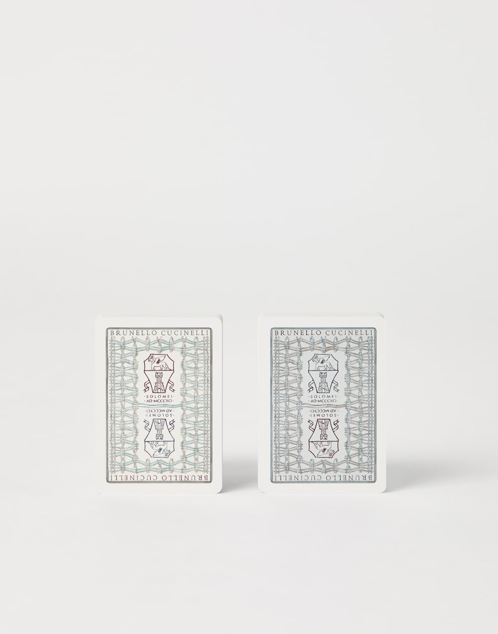 游戏牌套件 棕色 生活风格 - Brunello Cucinelli