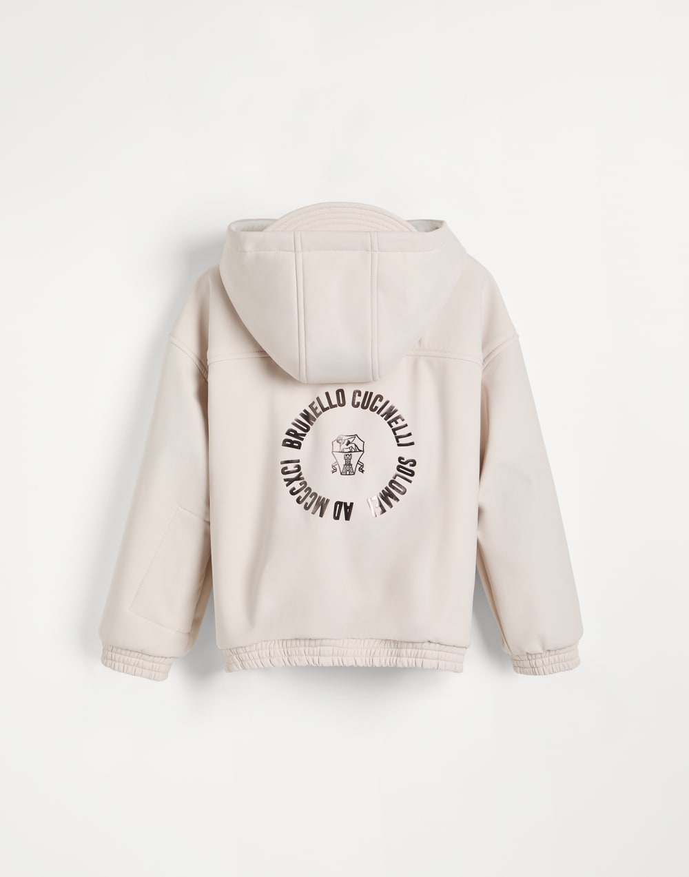 高山外套夹克 浅米色 女童 - Brunello Cucinelli