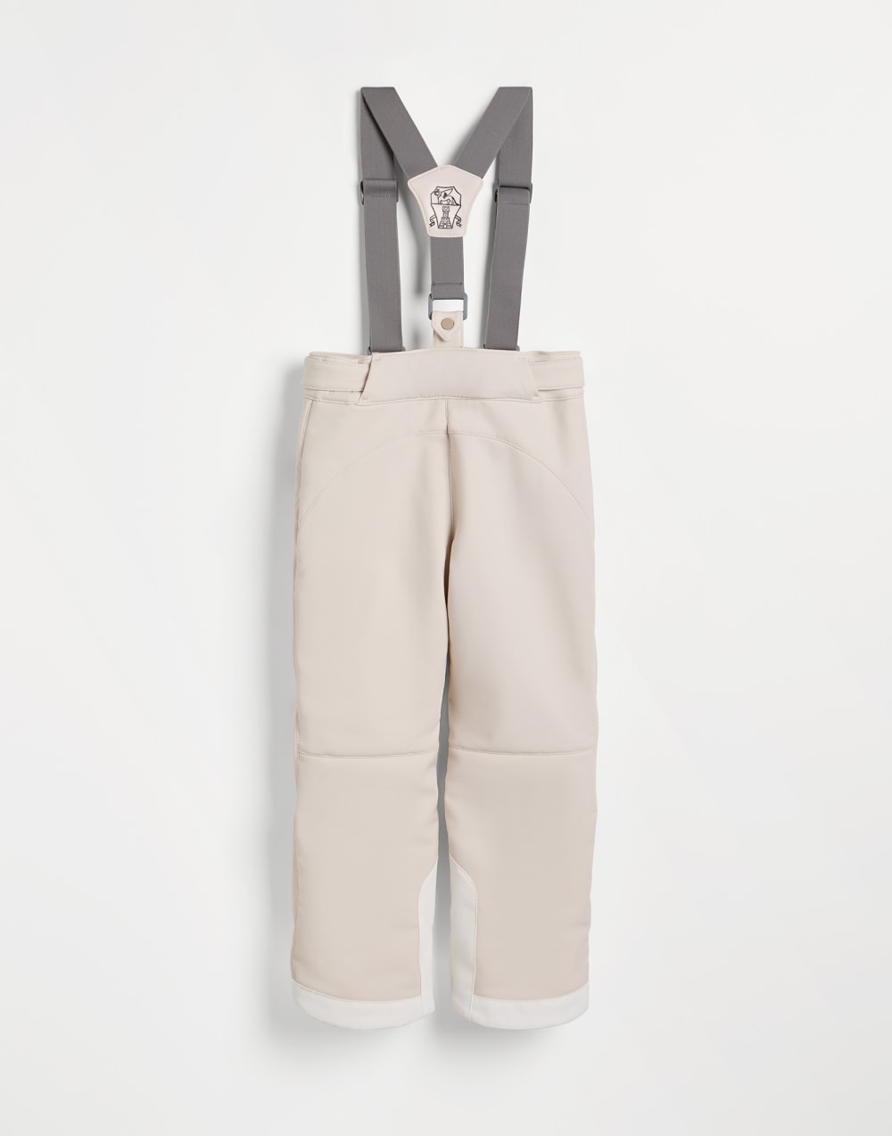 Peto Mountain de tejido técnico Beige Claro Niña - Brunello Cucinelli