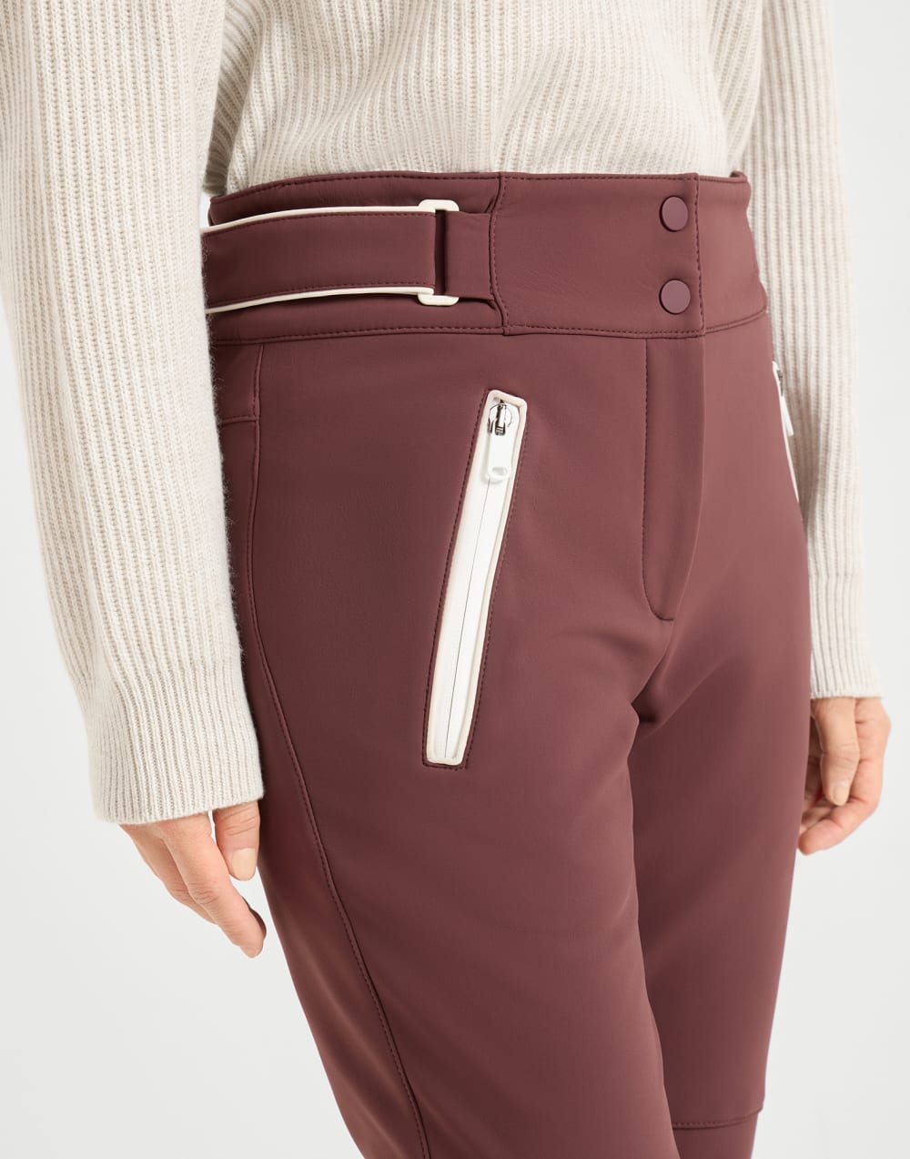 Mountain trousers Amaranth Woman - Brunello Cucinelli