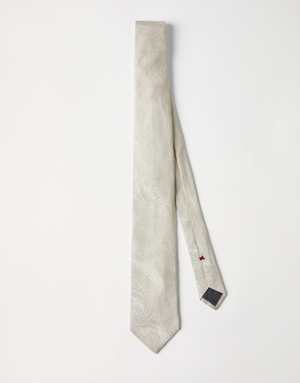 Cravate en soie Paisley Panama Homme - Brunello Cucinelli