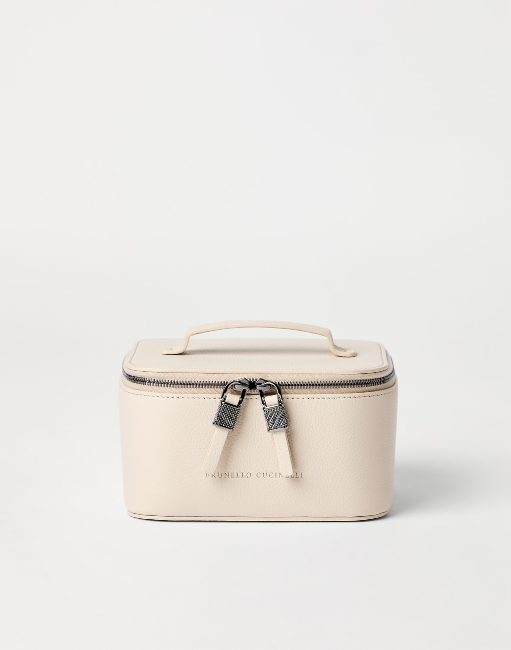 Leather jewelry box Ivory Woman - Brunello Cucinelli