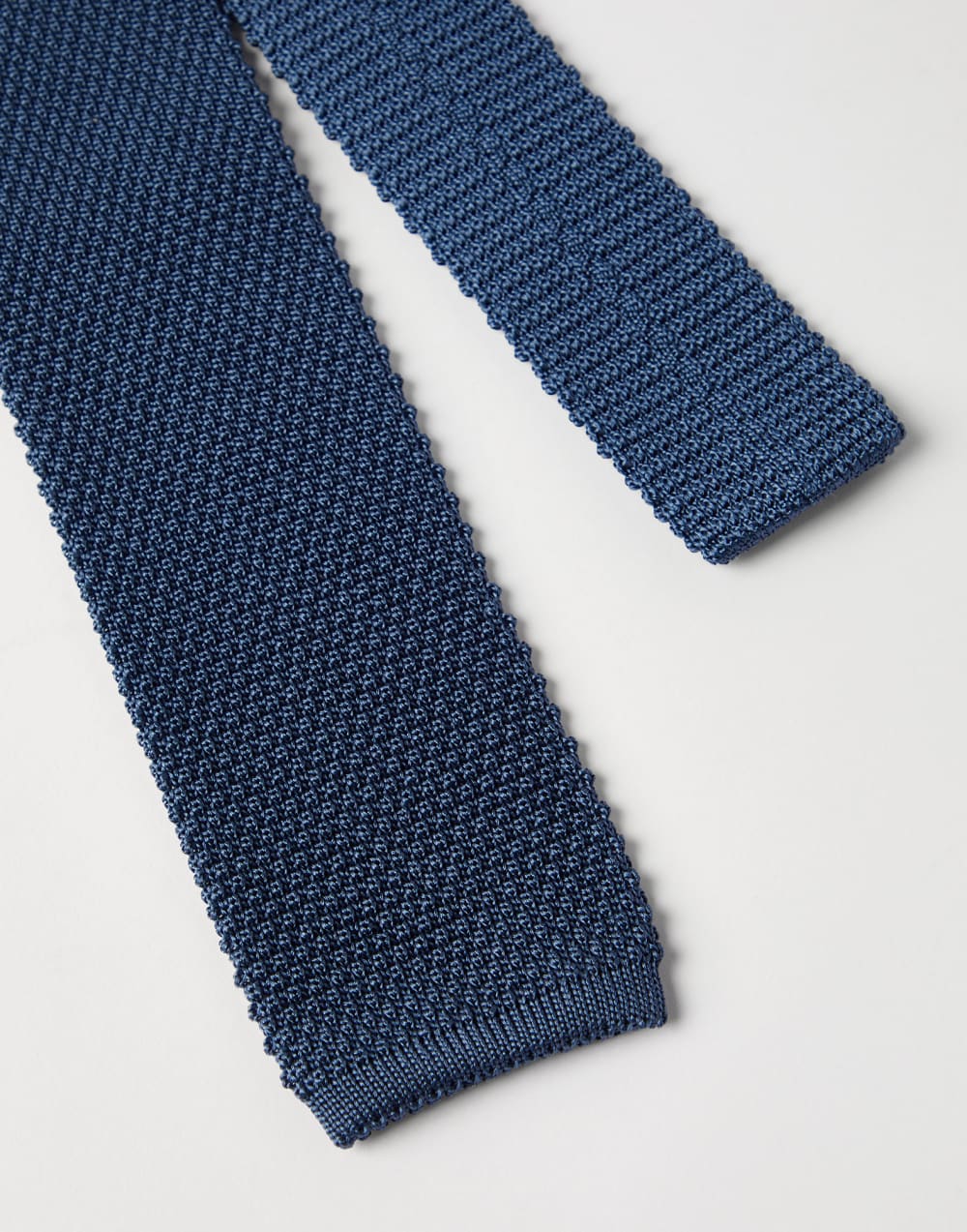 Cravate en maille Denim Homme - Brunello Cucinelli