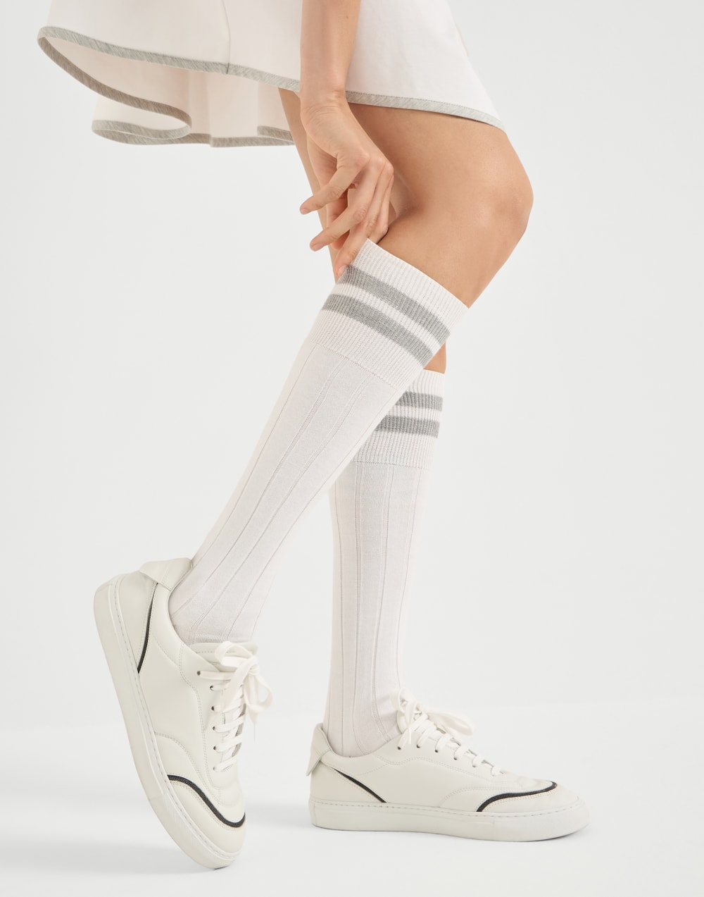 Knit socks Grey Woman - Brunello Cucinelli