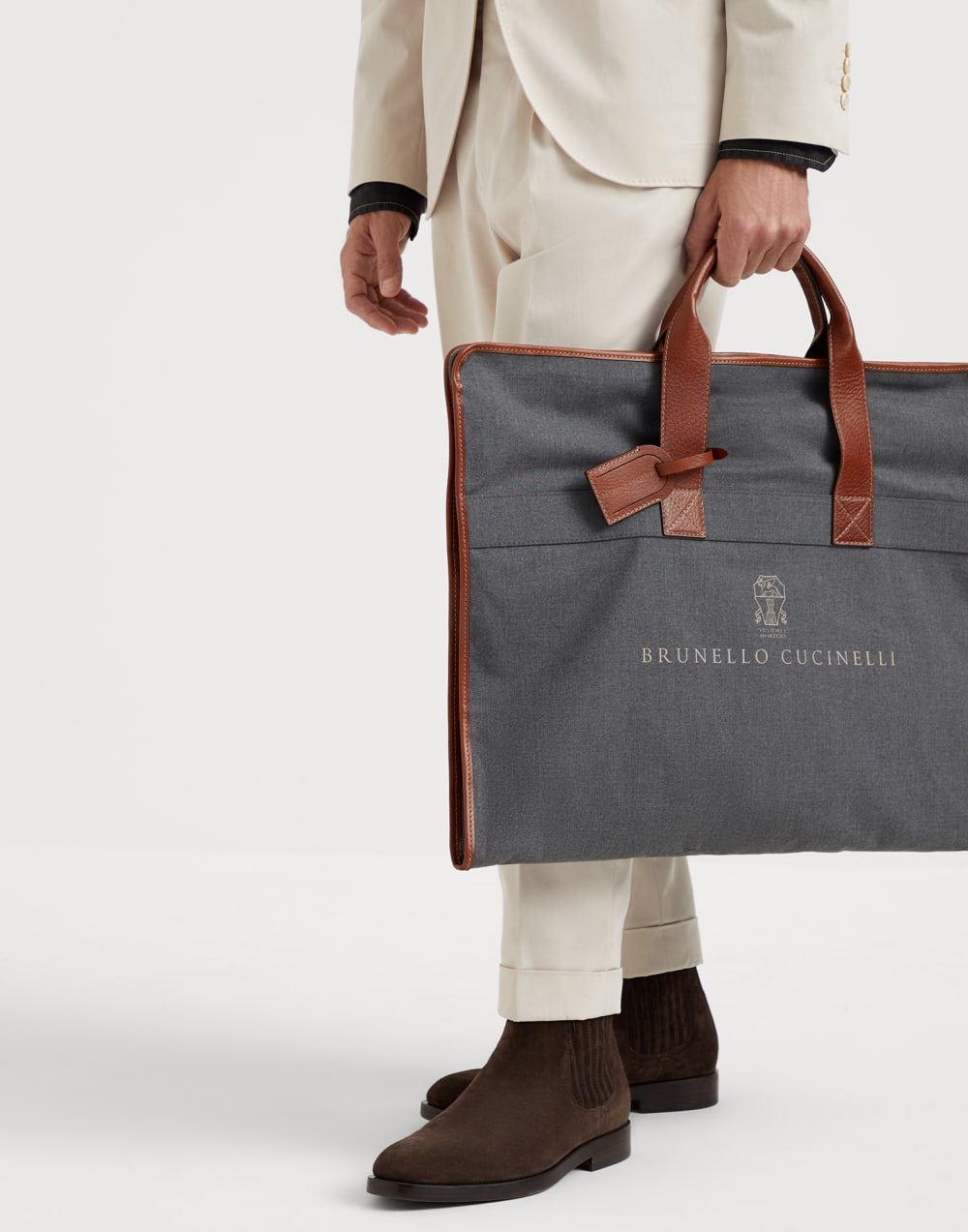 服装袋 深灰 男款 - Brunello Cucinelli