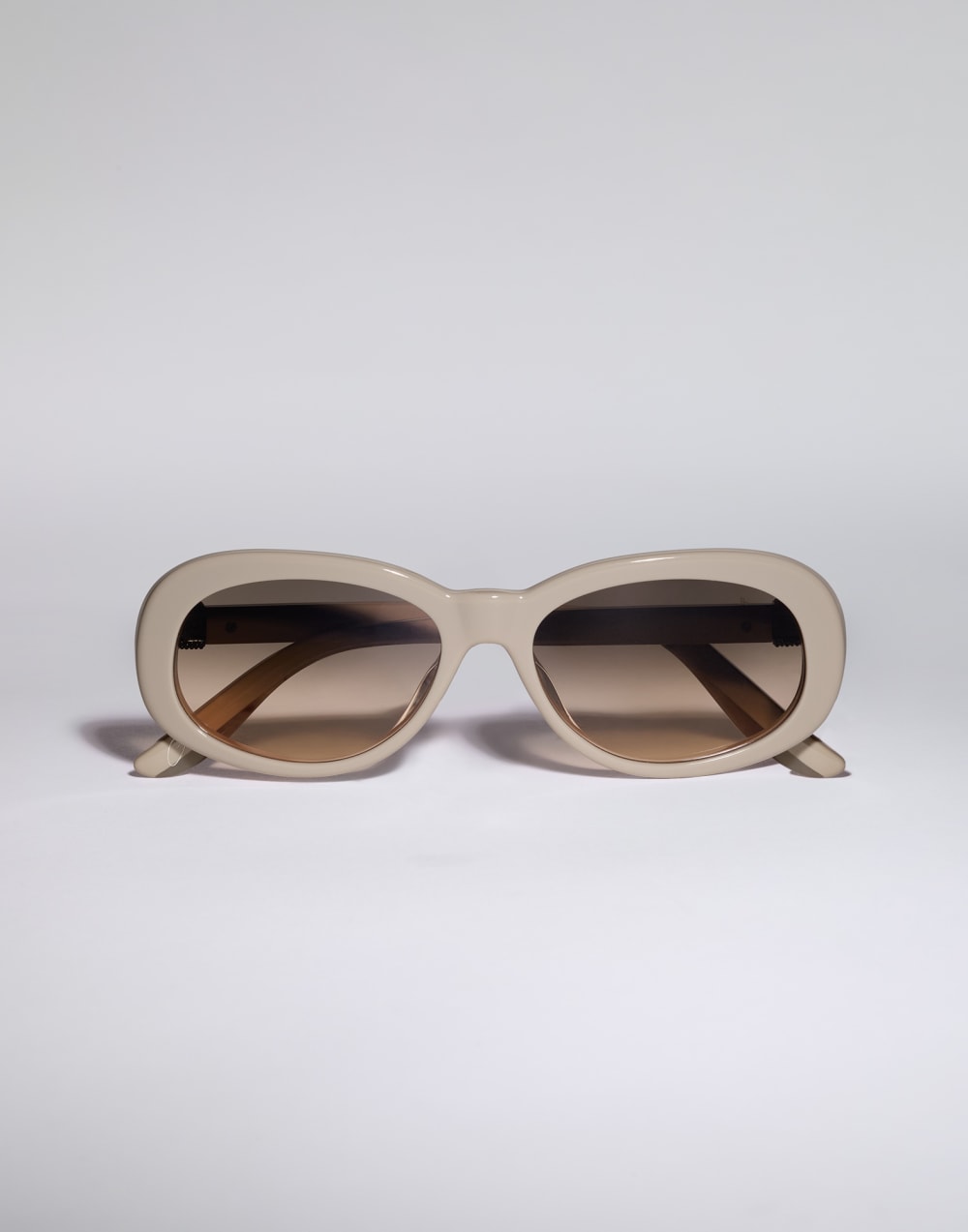 Lunettes de soleil Claire en acétate Beige Lunettes - Brunello Cucinelli