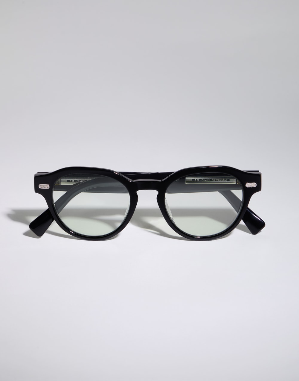 Lunettes rondes en acétate Noir Lunettes - Brunello Cucinelli