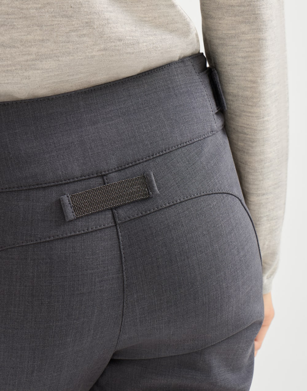 Mountain trousers Anthracite Woman - Brunello Cucinelli